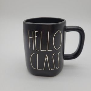 Rae Dunn Hello‎ Class Black Mug